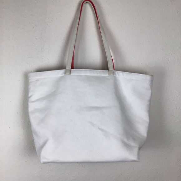 Braciano starfish canvas tote in red, white & blue - Picture 15 of 15